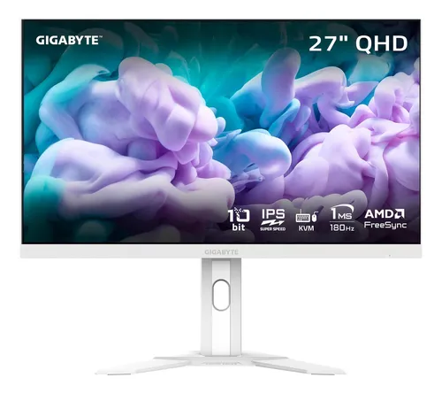 Monitor 27 Gigabyte M27qa Ice Gaming Ips 2k Qhd Color Blanco