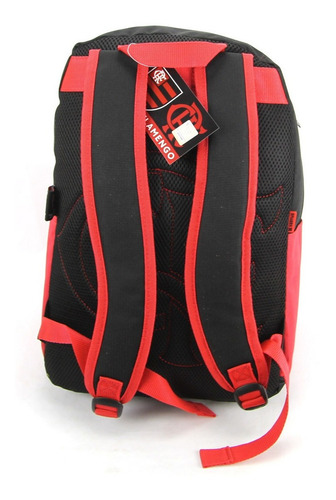 Imagem 5 de 5 de Mochila Juvenil Do Flamengo Costas Com Estojo Xeryus 10912