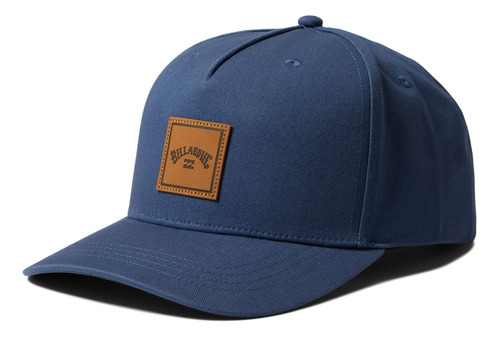 Billabong Stacked Snapback Hat Para Hombre, Blue Lagoon
