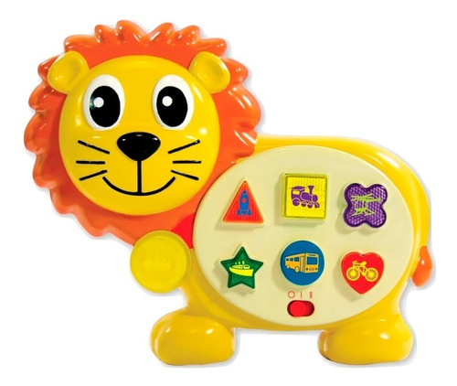 Juguete Didactico Aprendizaje Leon Vaca Luz Musica Sonidos
