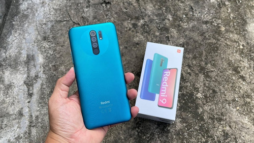 Xiaomi Redmi 9 Verde 64gb 4gb Ram Nuevo Sellado