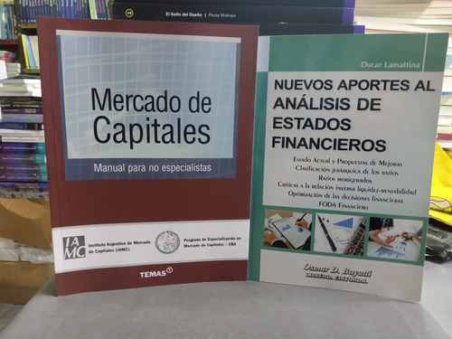 Combo Mercado De Capitales + Nuevos Aportes Al Analisis