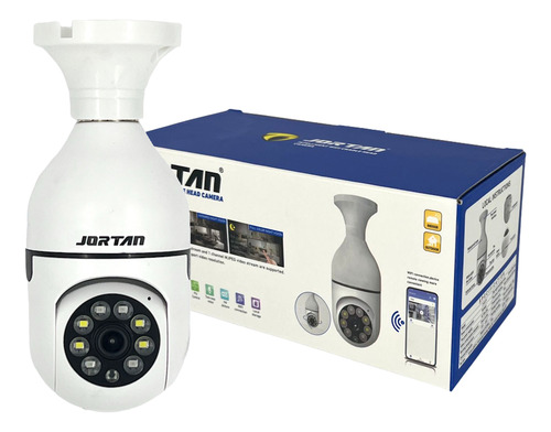 Câmera Lâmpada Robô Wi-fi Jortan Com Aplicativo Yoosee