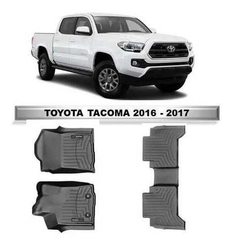 Alfombra Weathertech Tacoma 2016-2017 Negro