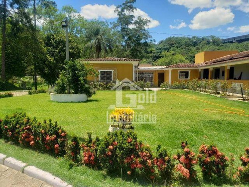 Chacara Com 48 Mil M² Com Casa Sede, Pronta Para Moradira Ou Lazer Na Região De Jacareí(sp) - Ch0036