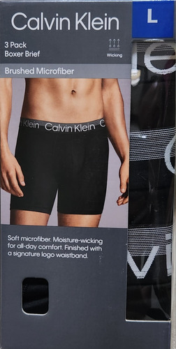 Calvin Klein - Boxer / 3 Underwear / Colores Talla G /m /xl