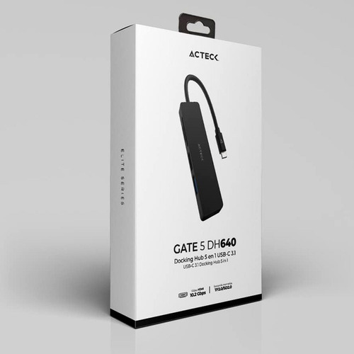 Acteck Hub Usb C 3.2 Macho - 1x Hdmi, 1x Usb 2.0, 1x Usb 3.0
