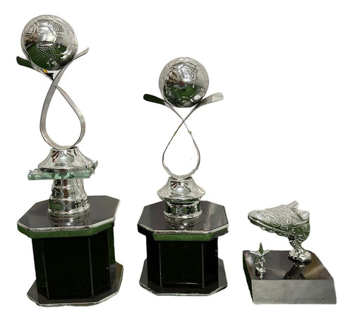 Trofeos De Futbol Premiación Infantil (dupla Y Goleador)
