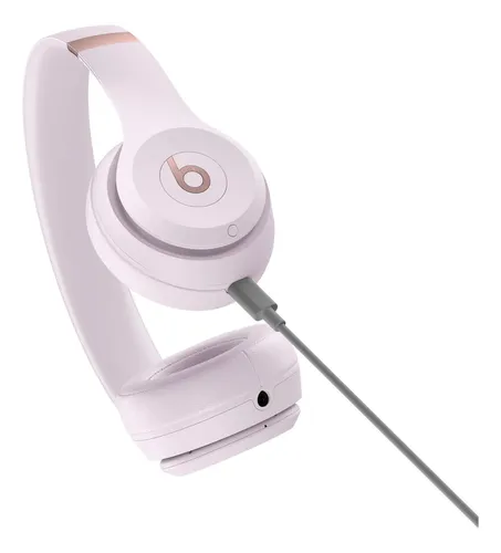 Fone Beats Solo 4 Wireless Bluetooth Rosa Cloud | MercadoLivre