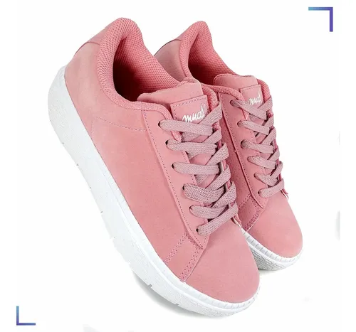 Zapatillas Casual Mujer Muaa Super Livianas Urbana Belgium