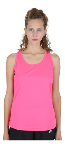 Musculosa Entrenamiento Lotto Active Msp Cross Mujer En Rosa