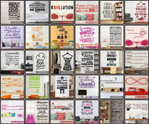 Frases En Vinilo Decorativo 300 Diseños Envio Gratis