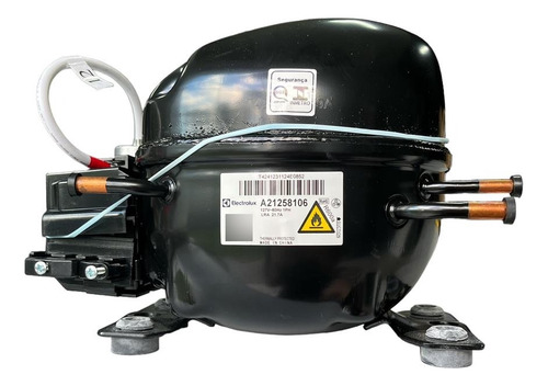 Motor Compressor El70c 1/5hp R600a 127v 60hz Electrolux