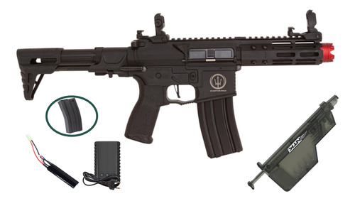 Rifle Airsoft Neptune Pdw Et Rossi 6mm Combate Urbano Tática