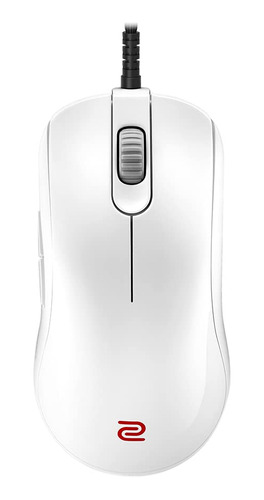Mouse Simetrico Blanco Para Juego Electronico Peso Regular