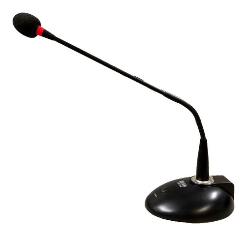 Microfone De Mesa Com Fio Gooseneck D48 - Csr