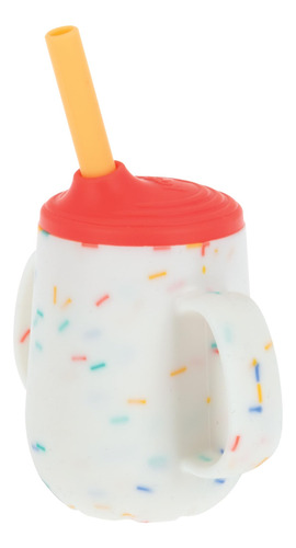 Juego De Vasos De Entrenamiento 3 Etapas Silicona 4 Oz Coral Sprinkles Nombre Del Diseño