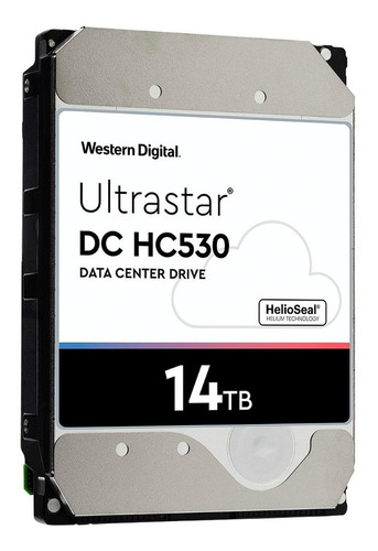 Imagen 2 de 4 de Disco duro interno Western Digital Ultrastar DC HC530 WUH721414ALE604 14TB
