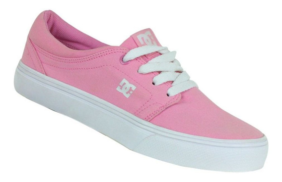 tenis dc rosa masculino