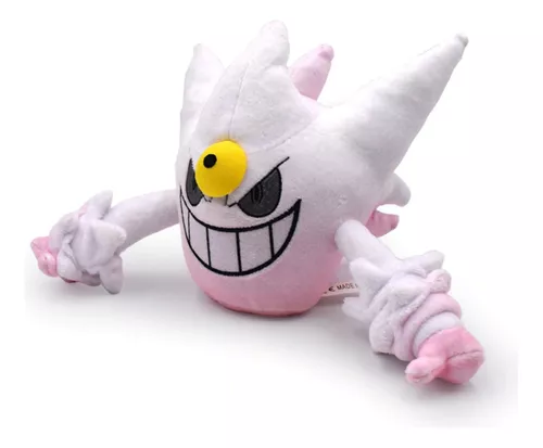 Gengar Mega Evolução Pokémon Fantasma Pelúcia 18x25cm