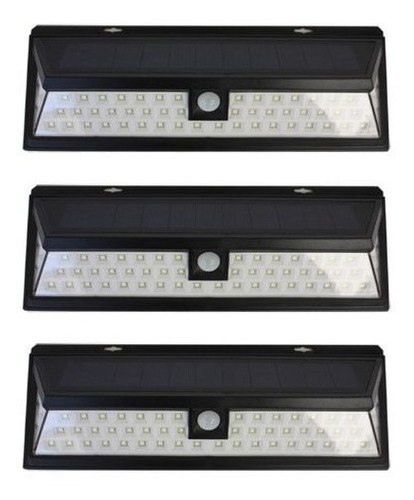 Kit De Lamparas Solares 54 Led Con Sensor De Movimiento