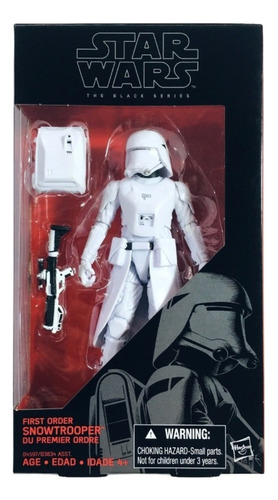 First Order Snowtrooper Star Wars Black Series Figura