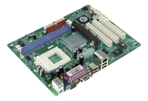 Motherboard V2dp Socket 462 Verde (Usado)