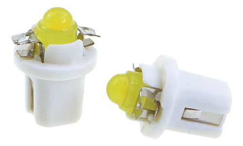 10x Ampolletas Led B8.5 B8.5d Cob 12v 24v Tablero 