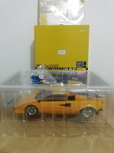 Sunstreaker Masterpiece Transformers Sunsurge Bad Cube G1 (Usado)
