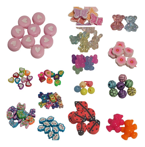 Kit Fimo Niños Manualidades +acrilico+chaquirón