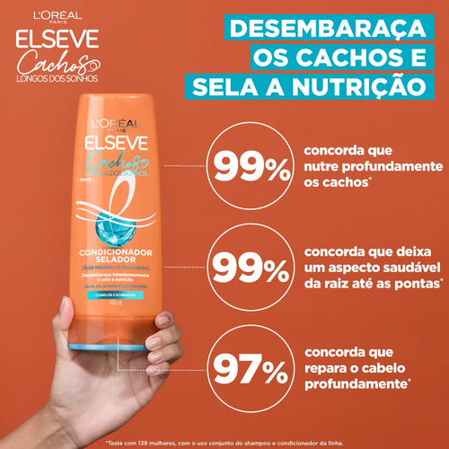 Condicionador L'Oréal Paris Elseve Cachos Longos dos Sonhos 400ml
