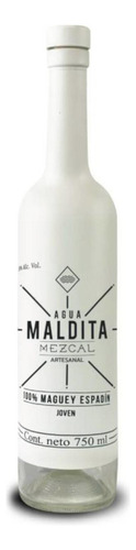 Paquete De 3 Mezcal Agua Maldita Blanco 750 Ml