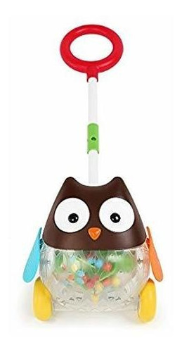 Skip Hop Explore And More Rolling Owl Push Toy