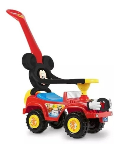 Imagen 1 de 4 de Andarin Pata Pata Mickey / Minnie Con Barral