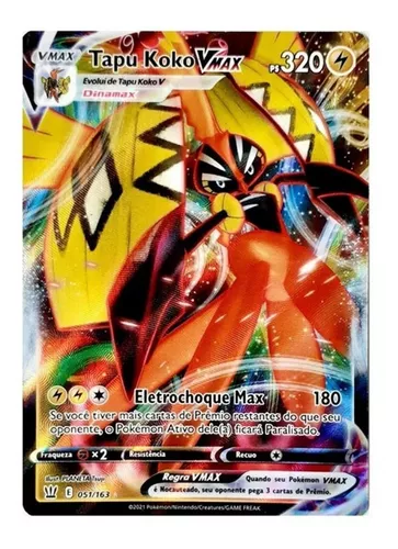 carta pokemon - tapu koko vmax - v-max - ps 320 - Comprar Cartas  Colecionáveis antigas no todocoleccion