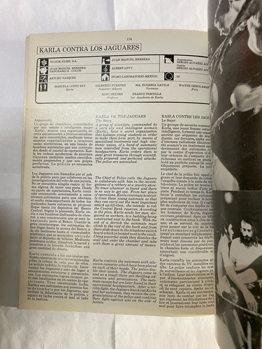 Anuario De La Producción Cinematográfica Mexicana 1973 (Usado)