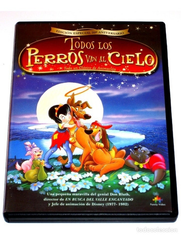 Dvd Todos Los Perros Van Al Cielo