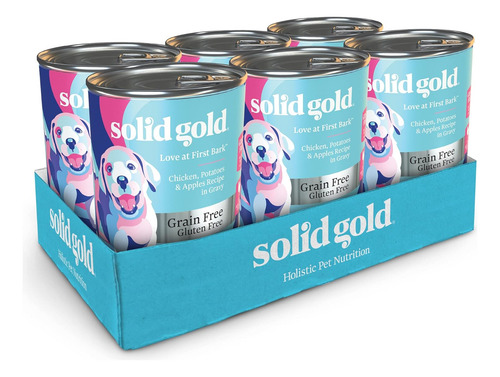 Solid Gold Wet Puppy Food - Made With Real Natural Chicken F