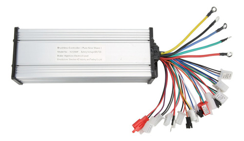 Controlador De Motor Sin Escobillas De 60v 72v 1500w Onda Si