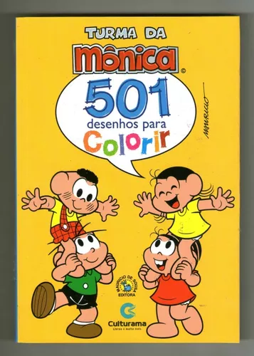 Turma da Mônica para colorir  Monica para colorir, Turma da monica colorir,  Desenhos para colorir