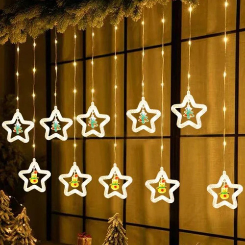 Cadena De Luces Led Navideñas, Luces De Decoración Creativa