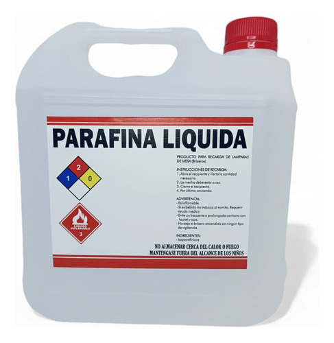  Parafina Liquida Galón 4.000 Cc (4 Litros)