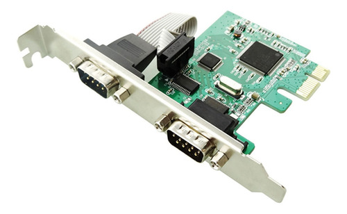 Mx7 Placa Pci-e Serie Doble Db9 Plc377 Ppct