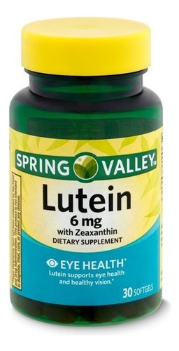 Luteina + Zeaxantina Salud Ocular 30 Tabletas Eg L19 Sabor Nd