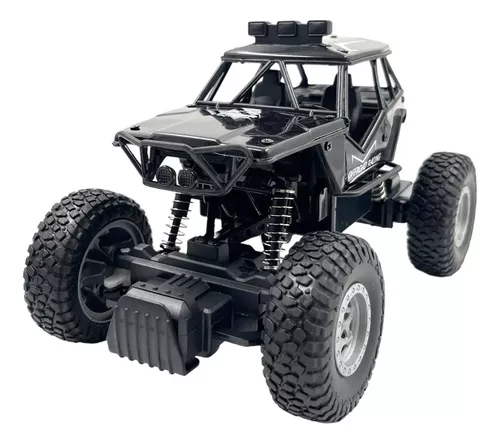 Carrinho Controle Remoto 4x4 Monster Truck Rock Crawler + bateria extra off  road