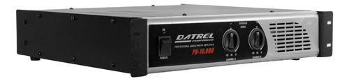 Datrel Potencia PA-10000 Cor Preto RMS 1000 W