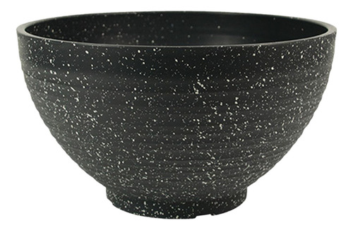 Maceta Para Jardín 30 Centímetros Con Punta Gris Oscuro