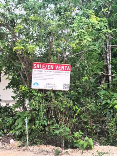 Venta Terreno En Xpu Ha 600m2 Entrega Inmediata Escrituras