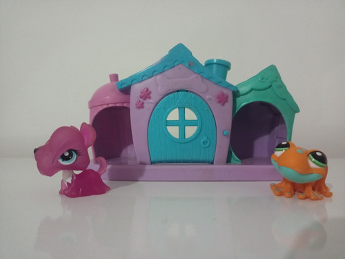 Littlest Pet Shop Original Lote Casita Más Pets