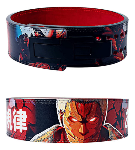 Cinturon De Powerlifting Attack On Titan Levantamiento Pesas